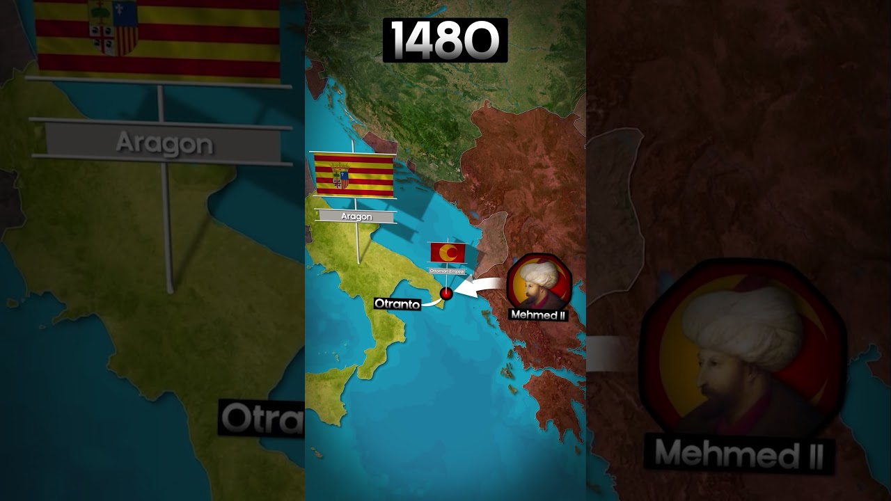 Why Didn't The Ottoman Empire Conquer Italy? #power #history #italy