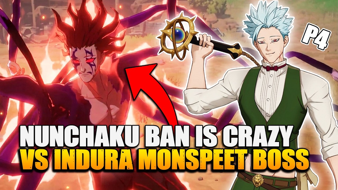 Демонстрация P4 Нунчаку Бана: сборки и ротация | The Seven Deadly Sins: Origin