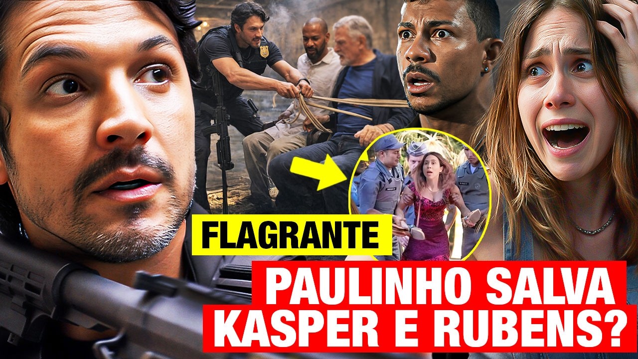 TRÊS GRAÇAS: QUINTA 19/02 - LUCÉLIA SE FERRA, PRESA EM FLAGRANTE - RESUMO DA NOVELA TRÊS GRAÇAS