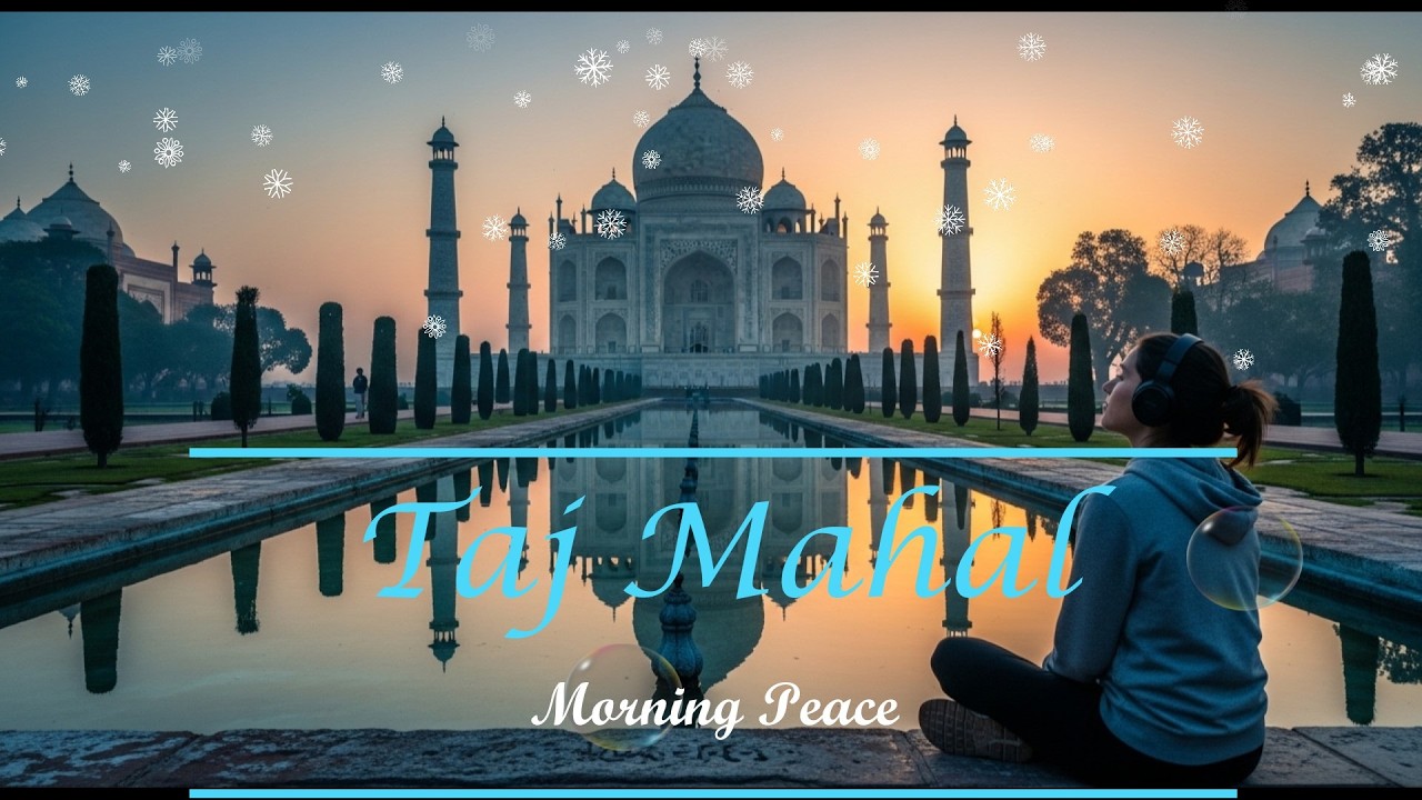 Taj Mahal 🌸 Chill Lofi with English Lyrics｜Peaceful Heritage Mood