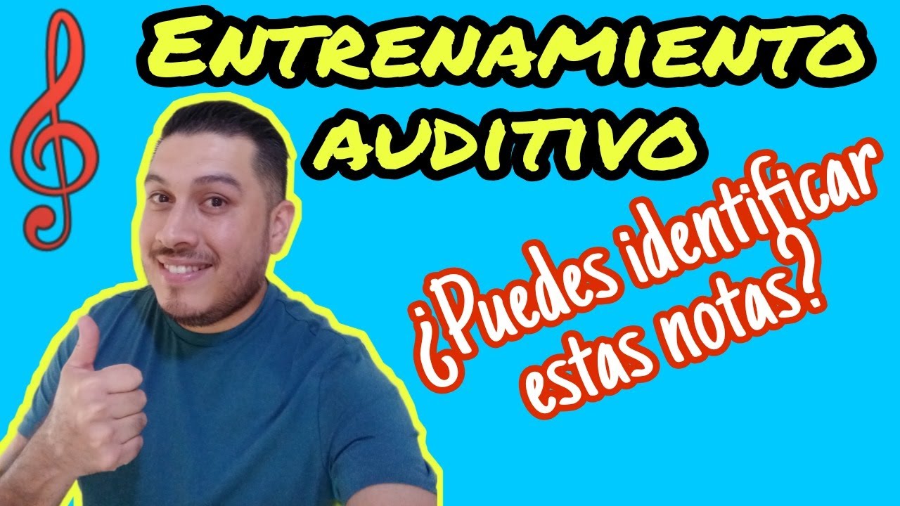 Entrenamiento auditivo | ejercicios para identificar notas