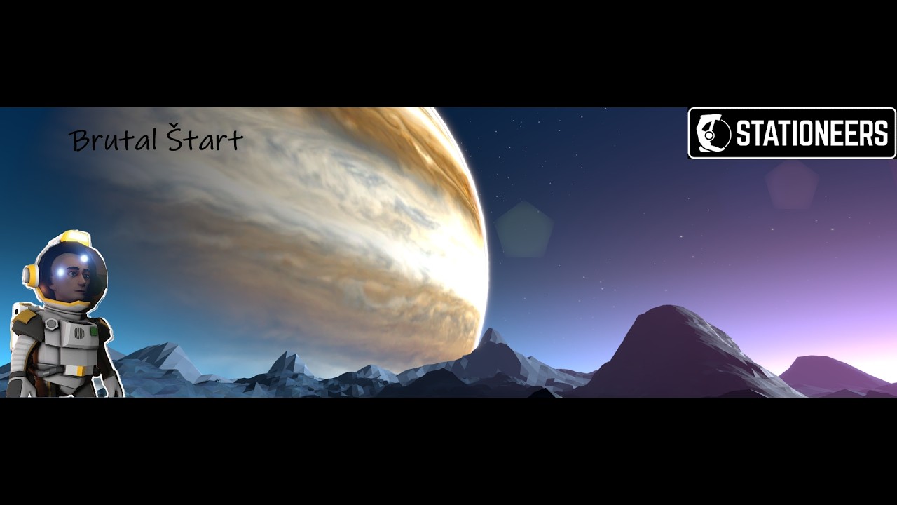 Stationeers (Europa Brutal Štart) #02 SK/CZ Môžem sa Voľne Nadýchnuť.😮‍💨