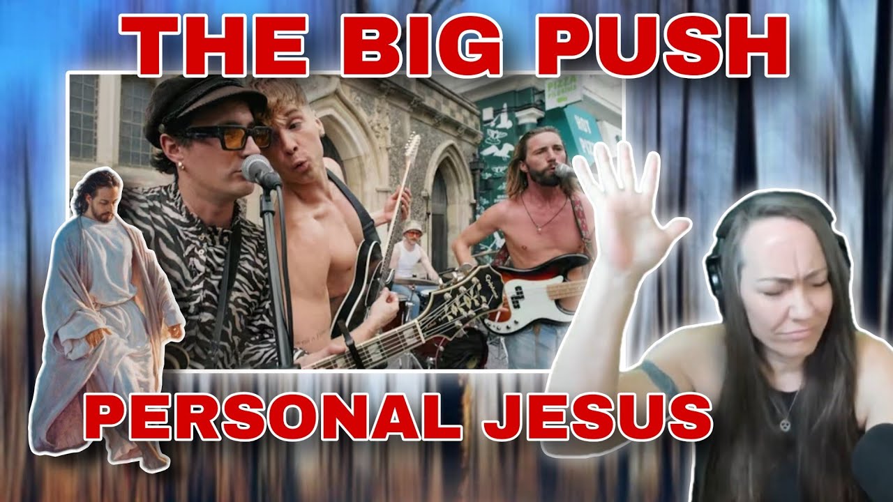 PREACH! | The Big Push - Personal Jesus (Depeche Mode Cover) Gen X Reacts!