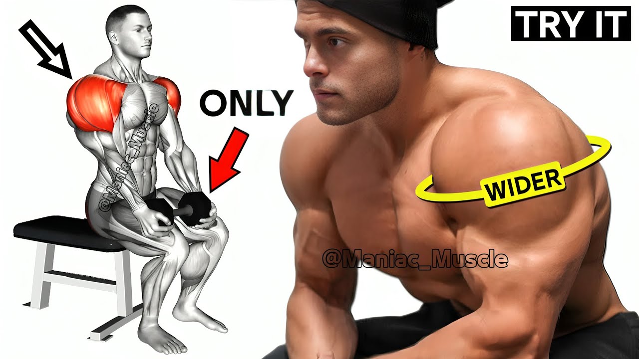 How to Build a Shoulder workout with Dumbbells 🎯