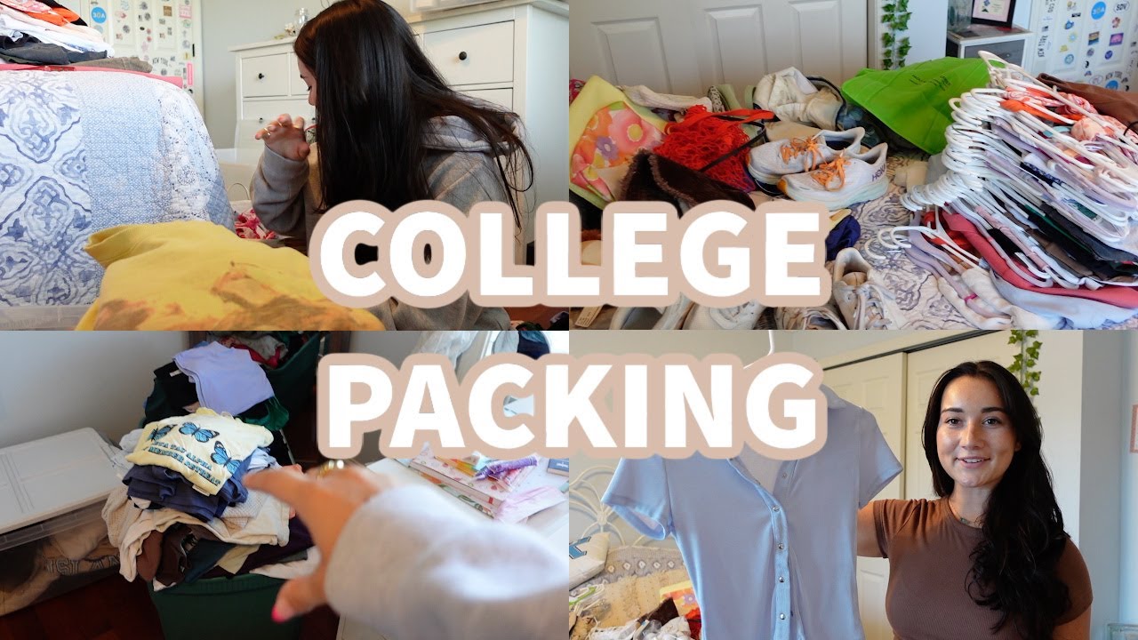 all the clothes i’m bringing to college | pack with me