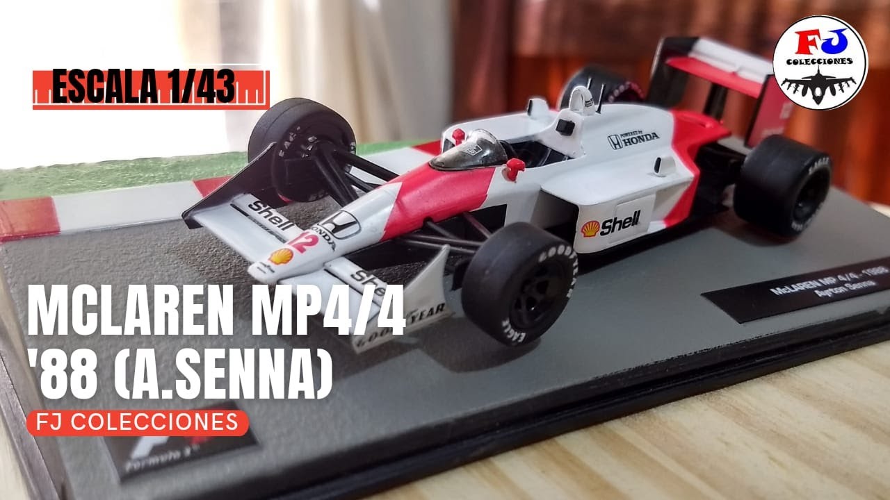 Fórmula 1 - The Car Collection | McLaren MP4/4 de Ayrton Senna (1988) - Salvat