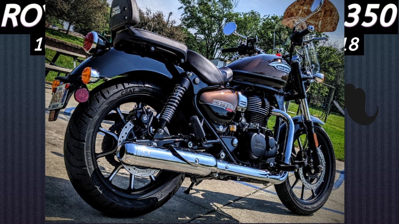 Beautiful RE Meteor 350 in Supernova Brown 100 Mile Run - Wow!