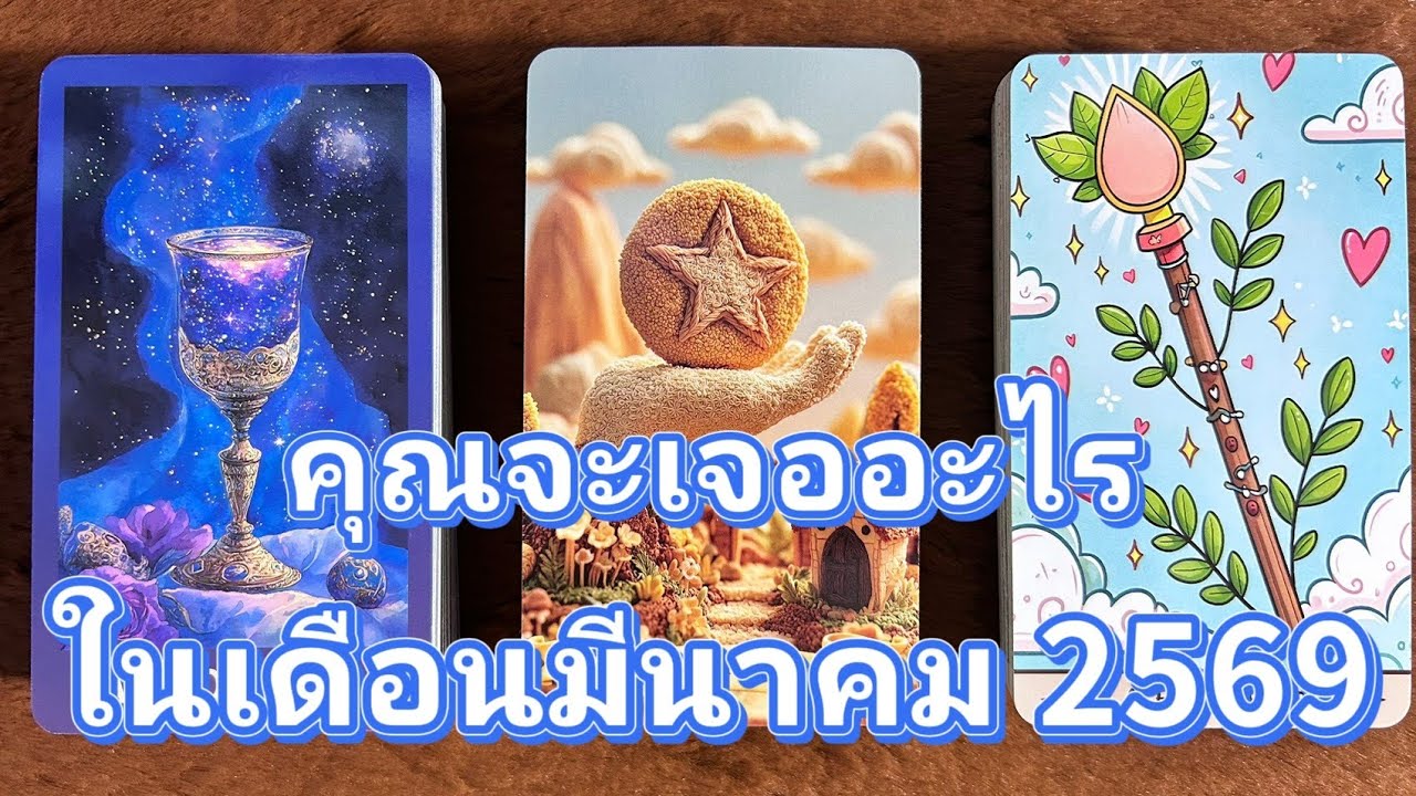 คุณจะเจออะไรในเดือนมีนาคม2569💍 pick a deck👩‍❤️‍👨🏡💞🌳🍀🍇คลิปรีรัน