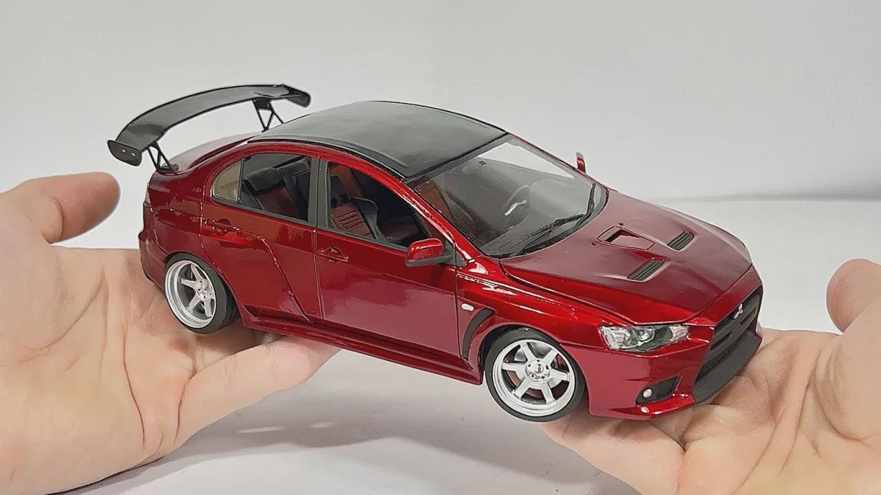 Cómo hice mi propio Mitsubishi Lancer X idéntico al original
