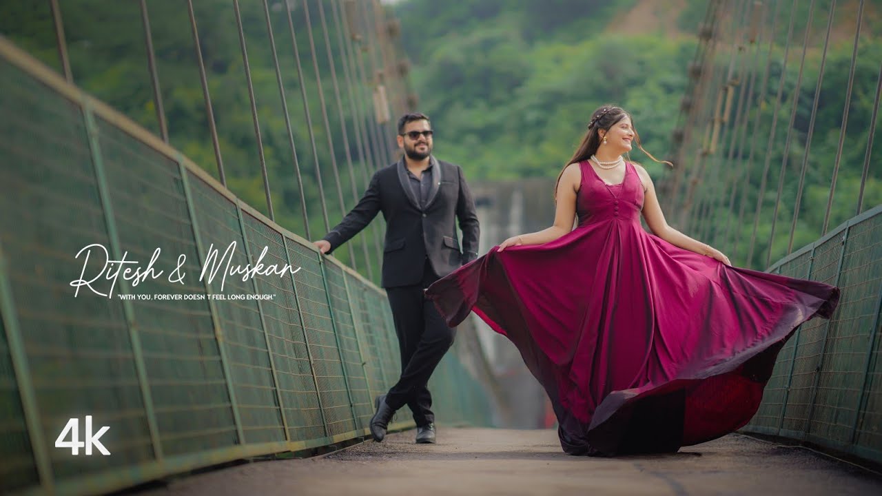 Best Pre Wedding In Rishikesh Uttarakhnad 2026 | 4K Video | Muskan & Ritesh | Aryan Photography