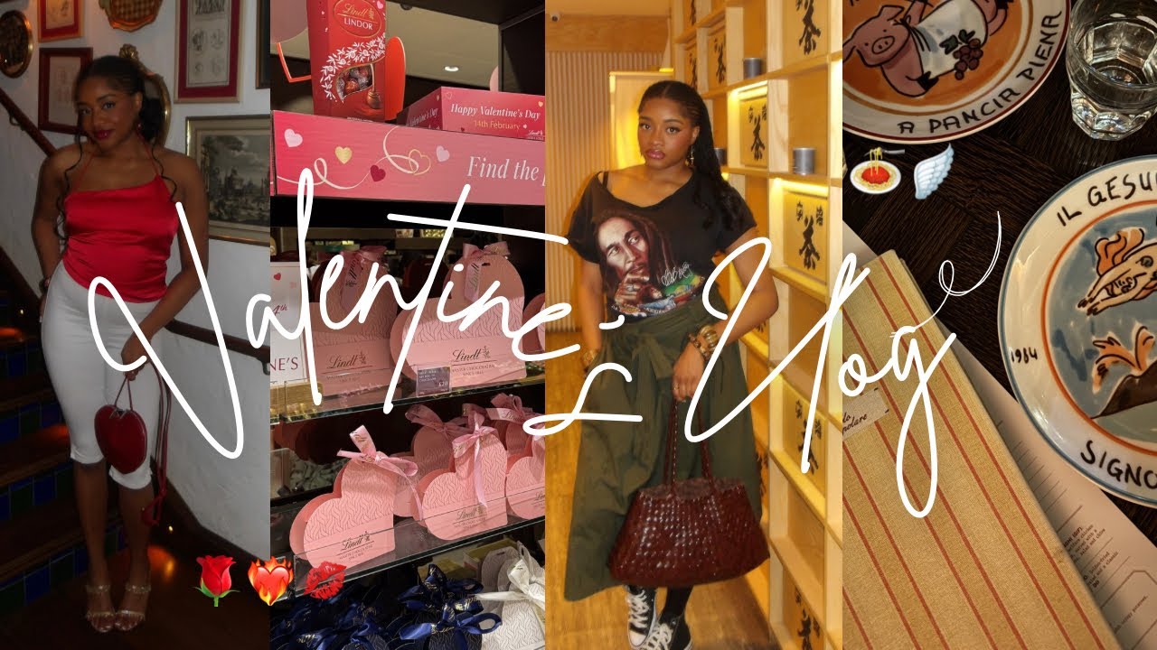 VLOG | V-DAY WEEKEND ❤️‍🔥💋🌹