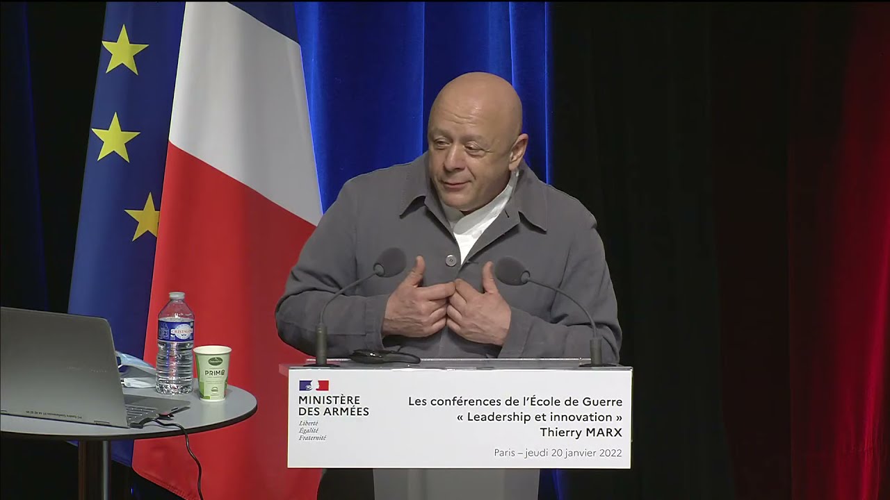 Thierry Marx à l'École de Guerre – 