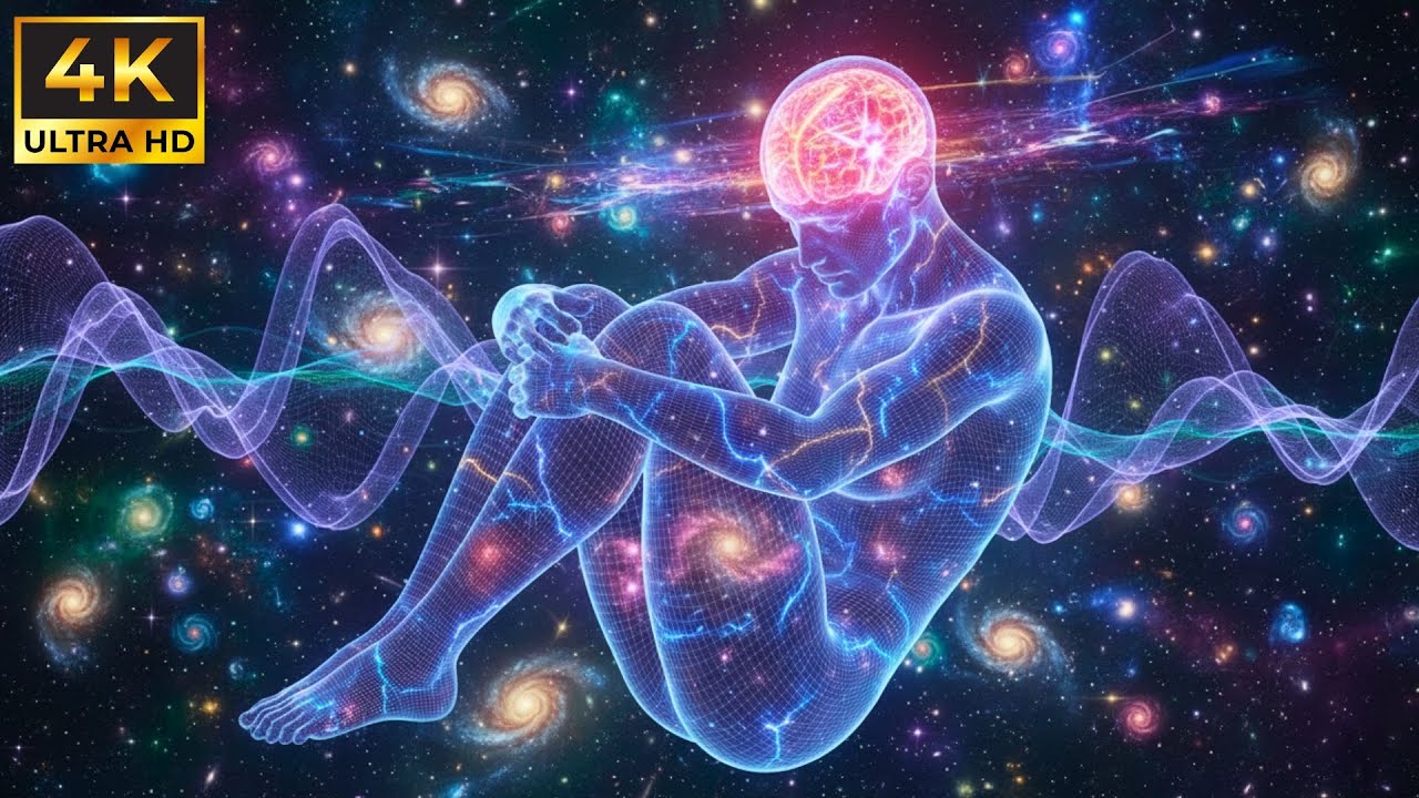 432Hz + 528Hz - Fall Into Deep Healing Sleep • Anxiety Relief, Melatonin Release • Stop Overthinking