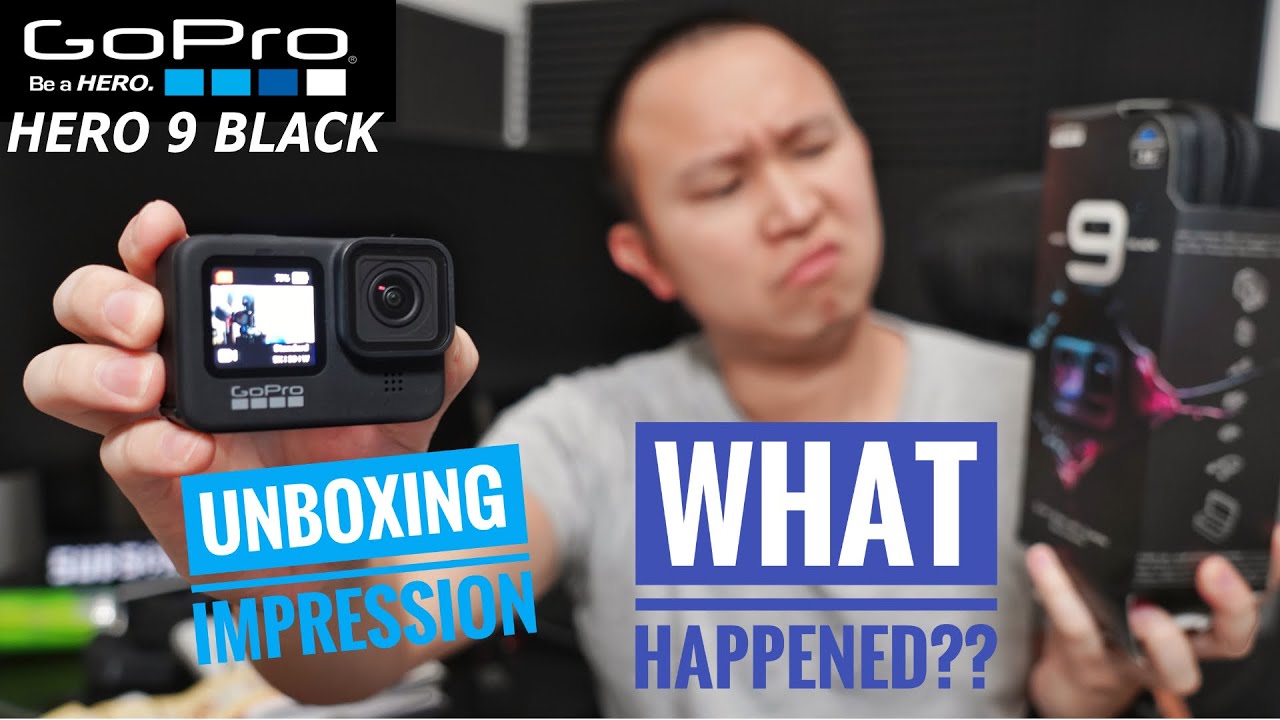 GoPro HERO 9 Unboxing and first impression