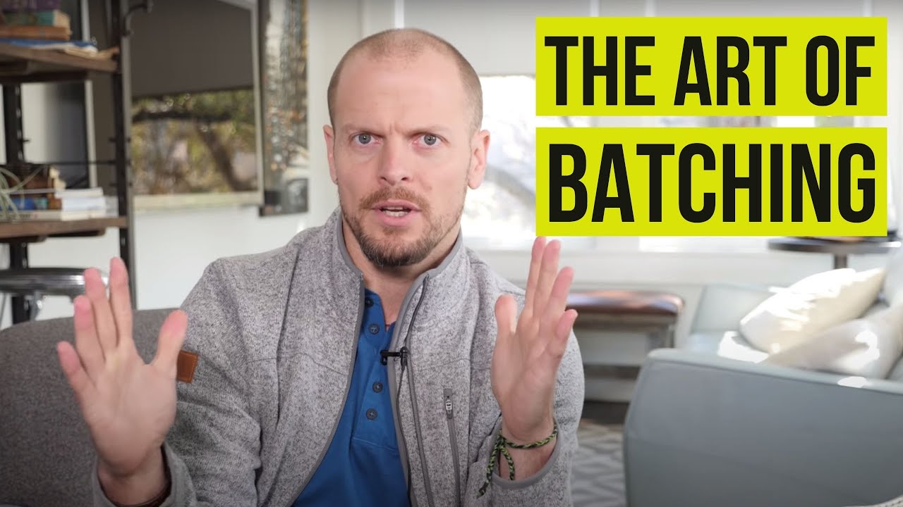 How Batching Can Help You Maximize Your Productivity | Tim Ferriss