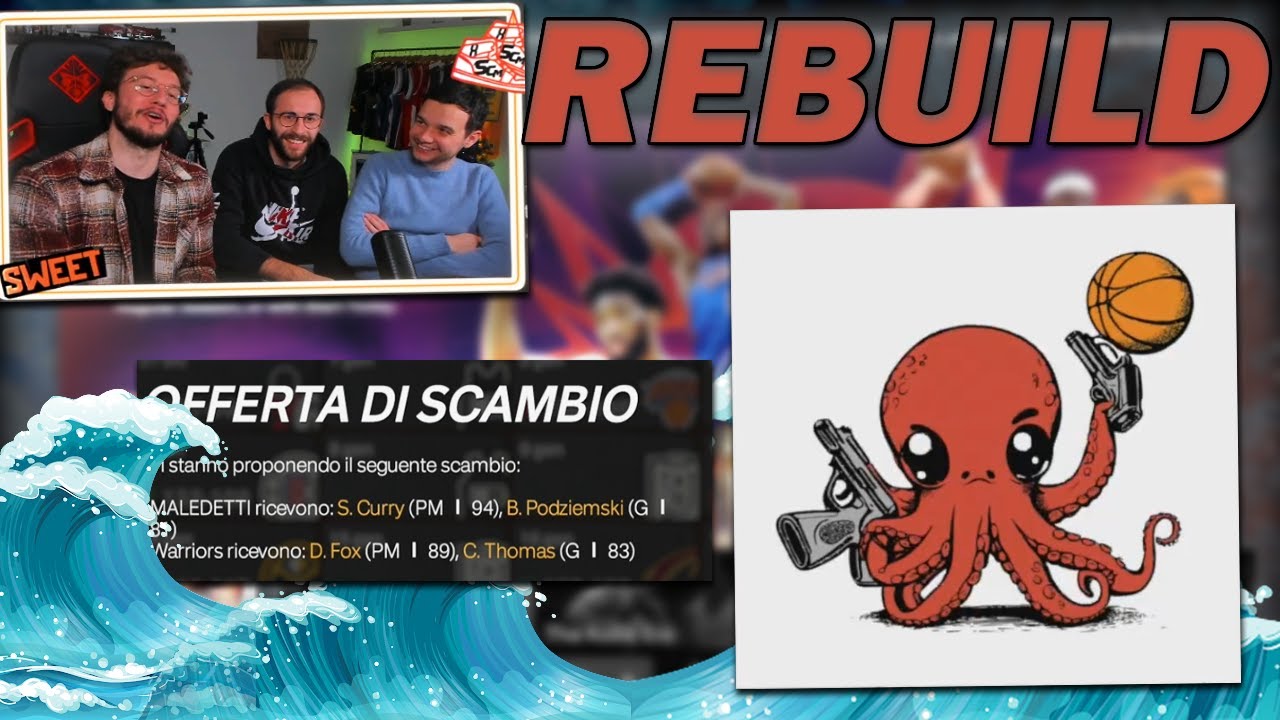 IL REBUILD DEI POLIPETTI MALEDETTI con TORTY & TREVOR su NBA2K24!