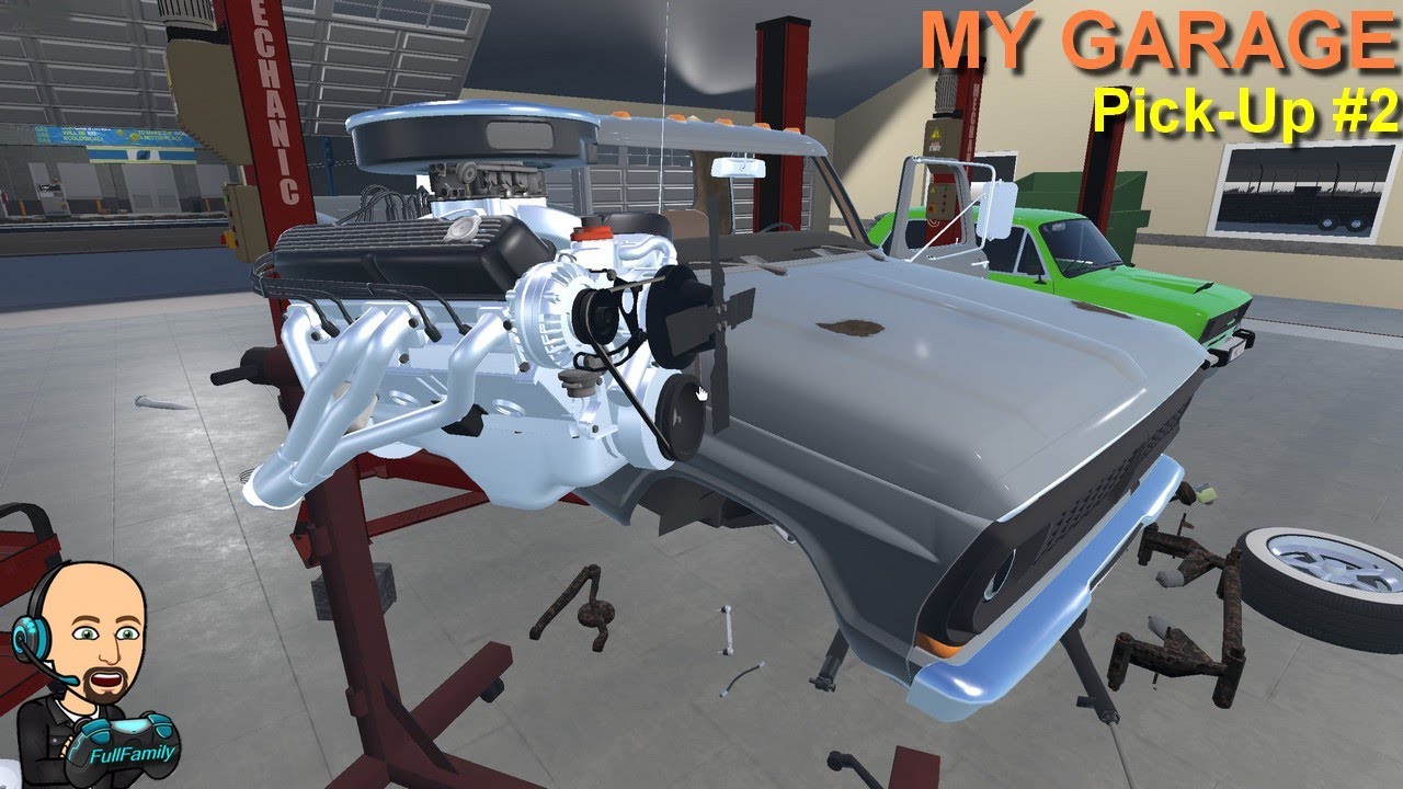 My Garage [FR] / Fabrication du moteur V8 totalement Chromé pour le Pick-Up #2 (MOD)
