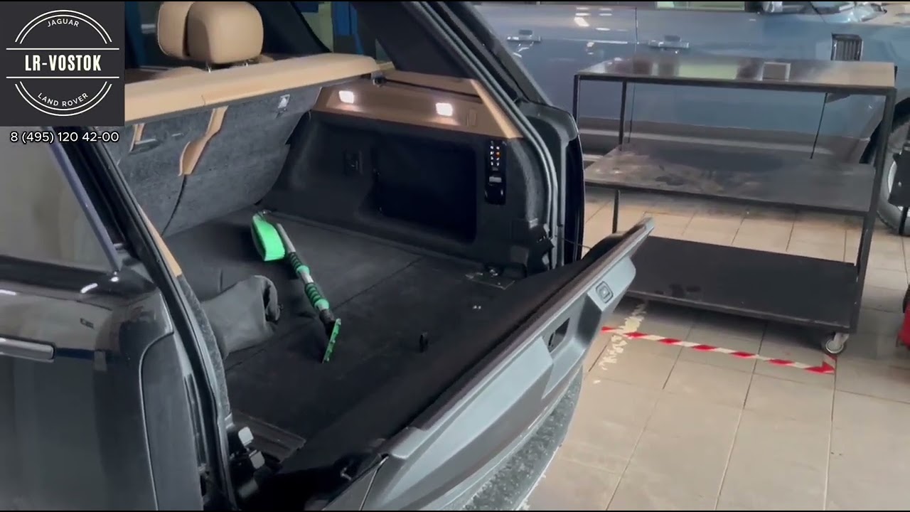 Range Rover L460 Проблемы с открытием нижней створки крышки багажника