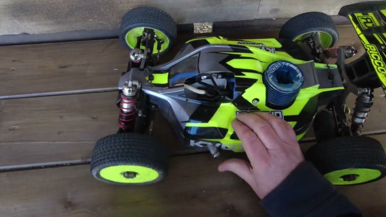 Je re roule en buggy Nitro sur KYOSHO MP10 ! (Trop Bien)