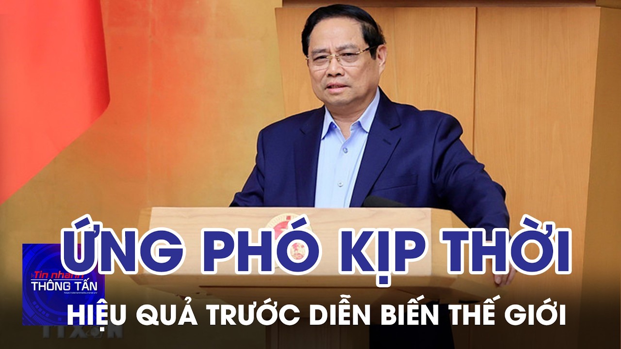 Ứng phó kịp thời, hiệu quả trước diễn biến trên thế giới | Tin nhanh Thông tấn