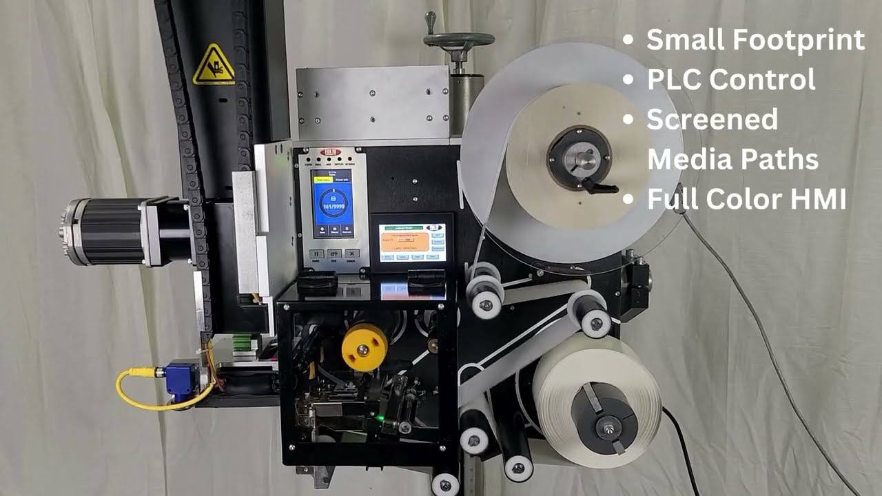 FOX IV's 5911 Compact Label Print and Apply System