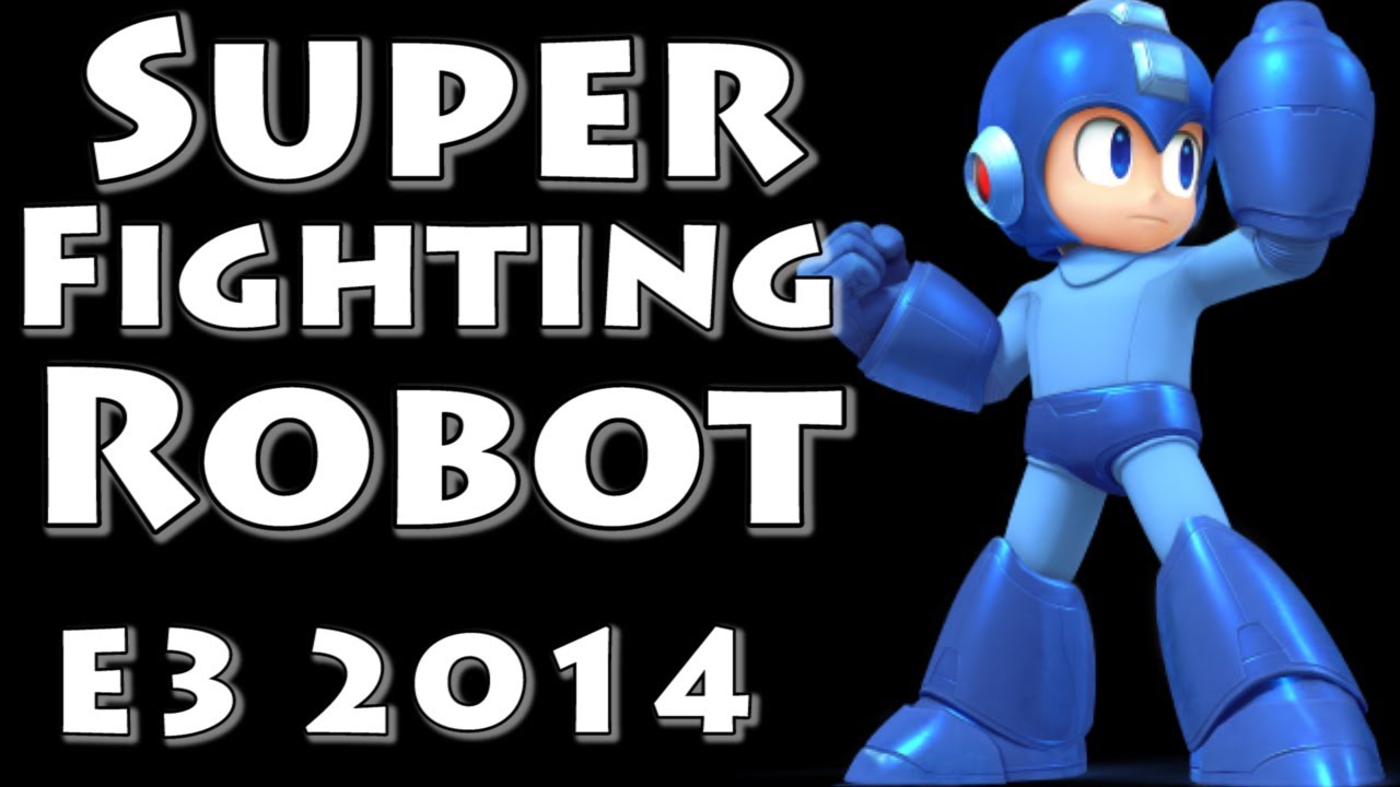 Супербоевой робот! Мегамен! (Финальный бой с музыкой!) Super Smash Bros Invitational — E3 2014