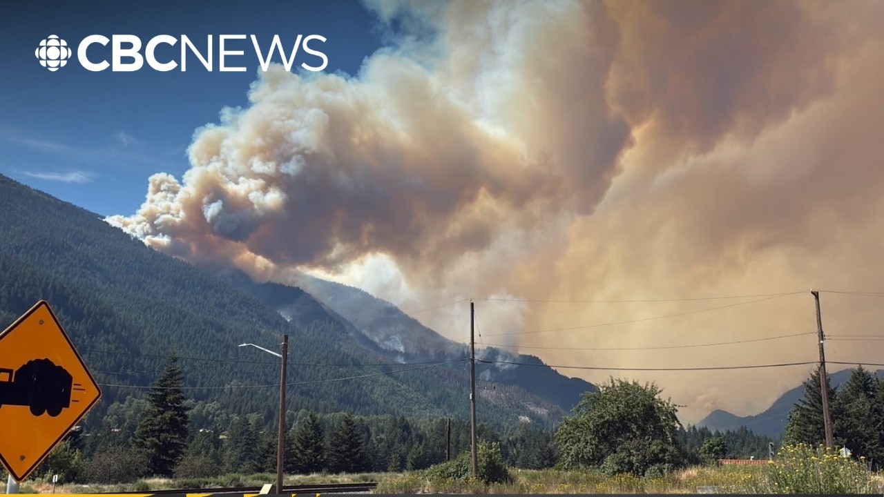 Brunswick Creek fire in B.C. growing rapidly as authorities issue evacuations, air quality warnings