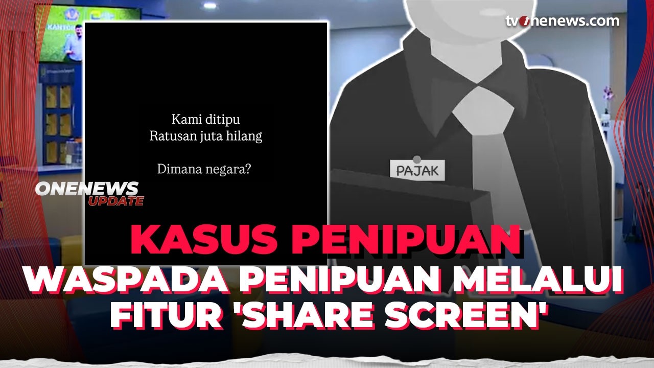 Viral! Duit Warga Rp200 Juta Raib Usai Ditipu Berkedok Pegawai Pajak | OneNews Update