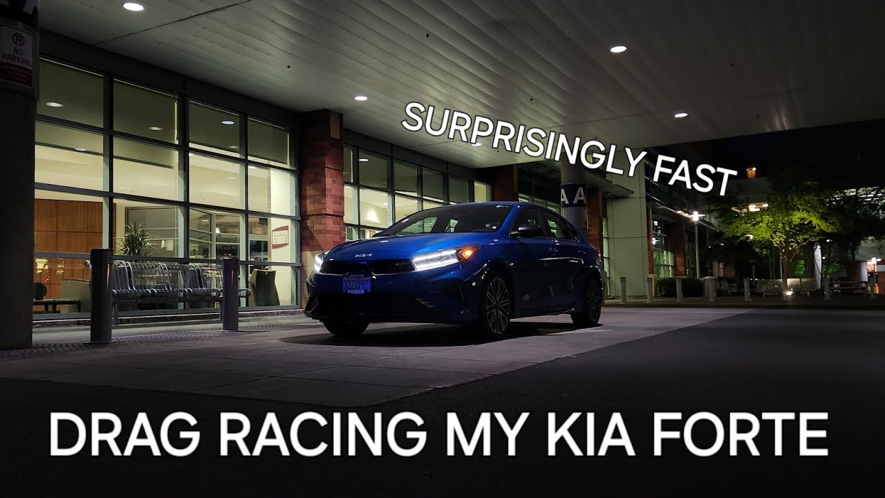 I TOOK MY KIA FORTE DRAG RACING AND IT SUPRISED ME