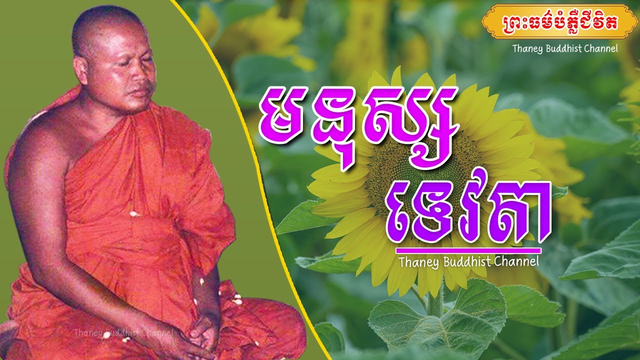 មនុស្ស និងទេវតា |ព្រះធម្មវិបស្សនា សំ ប៊ុនធឿន កេតុធម្មោ |Thaney Buddhist Channel