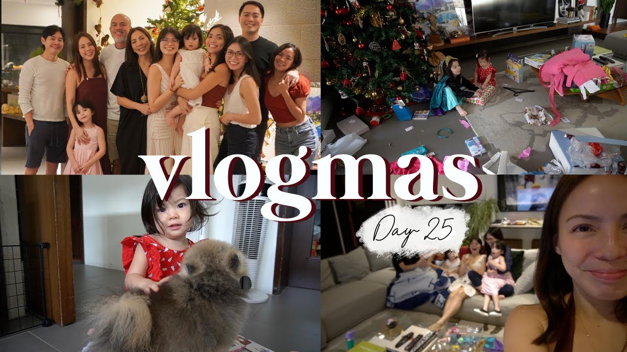VLOGMAS DAY 25: Christmas Day is here and it’s the last day of Vlogmas :(