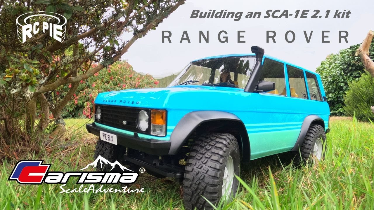 Сборка комплекта Carisma Scale Adventure SCA-1E Range Rover 2.1