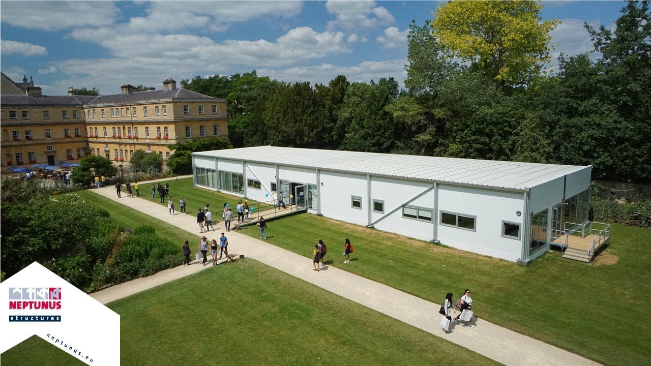 Trinity College Oxford - Dual purpose temporary structure