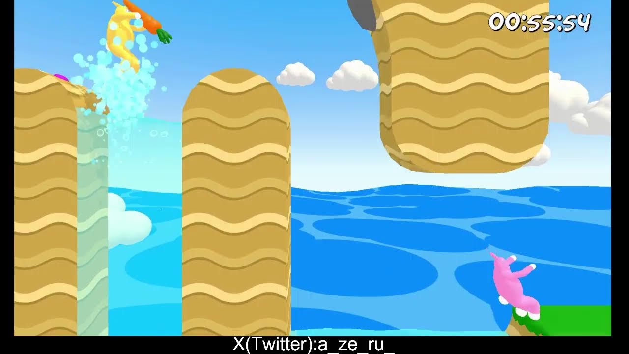 【スーパーバニーマン】おおかみくんとバニーマンやってみた⑥【二人実況】