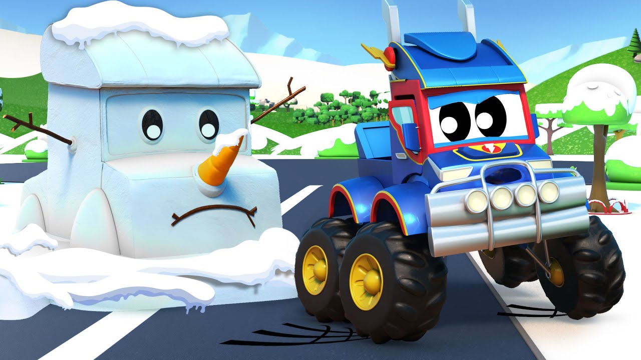 Ah não! Crocomilha rouba o boneco de neve