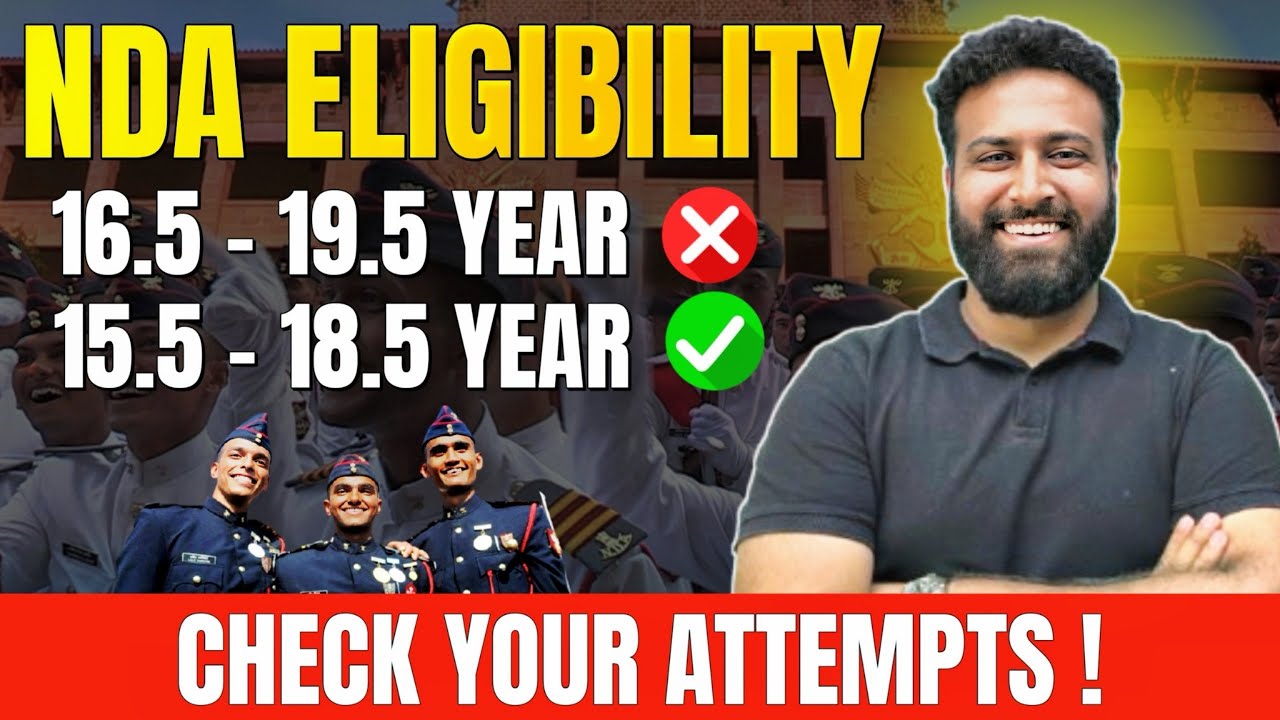 Who is eligible for NDA 2 2025? Are You? 😱 Check NDA Age Eligibility 2025 | Learn With Sumit