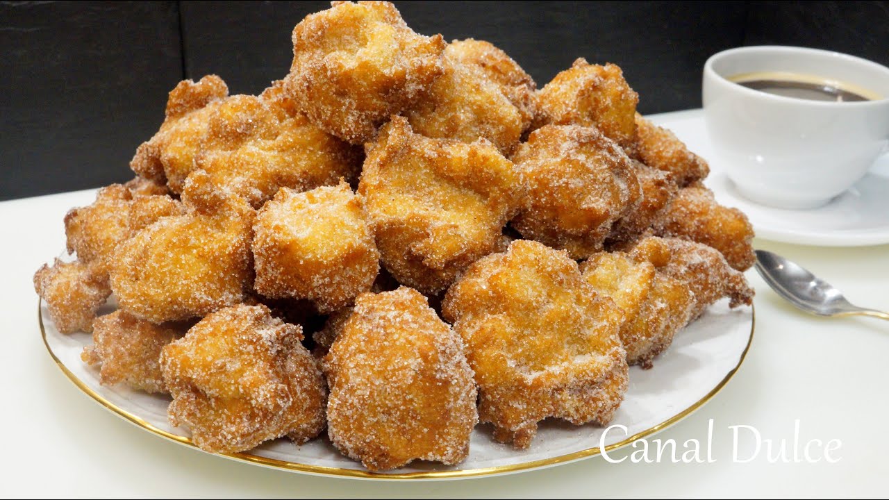 BUÑUELOS DE TORRIJAS ESPONJOSOS Y BUENISIMOS