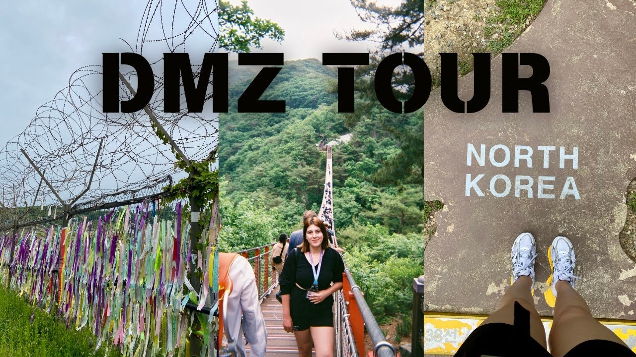 DMZ Tour🪖, 🇰🇵 North Korea & 🇰🇷 South Korea, Suspension Bridge, The 3rd Tunnel, Paju and more