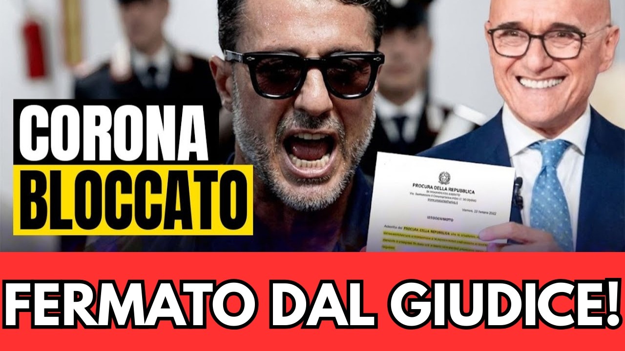 Caso Corona: il giudice blocca “Falsissimo”, stop ai contenuti su Signorini e arriva la maxi multa!