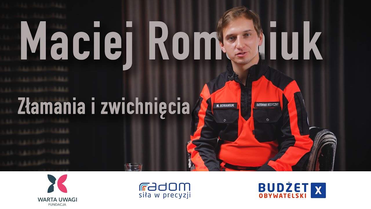 Maciej Romaniuk - Złamania i zwichnięcia