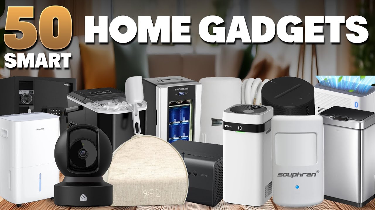 50 Smart Home Gadgets on Amazon That Make Life Easier!