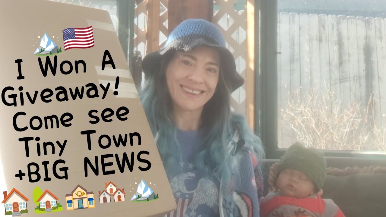 🏡Life Update + I WON TINY TOWN! Is it a sign? @livinitlovinitgg-mastyle953 #dollcollector #rebornmom