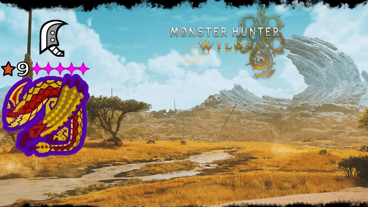 Monster Hunter Wilds- 9⭐ Tempered Seregios GS Hunt