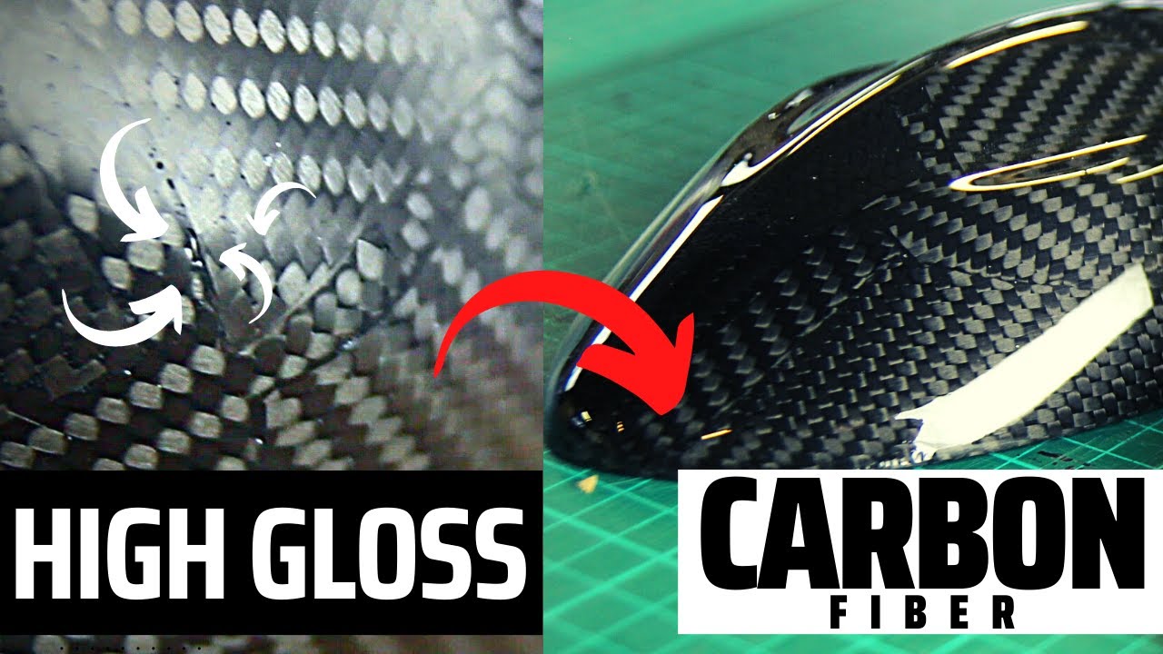 Carbon Fiber Pinhole Repair - Get High Gloss Mirror Finish Easy