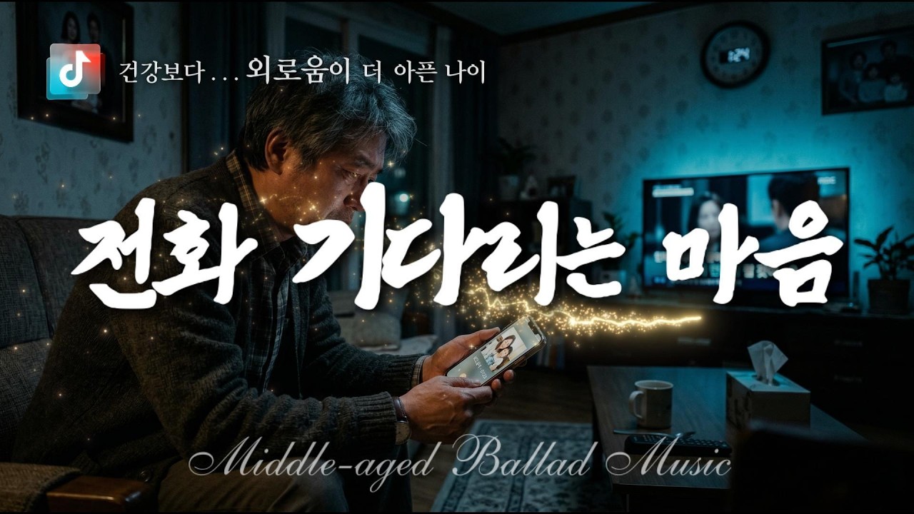 🎤 전화 기다리는 마음  🎶  당신을 위한 감성 발라드 ✔️