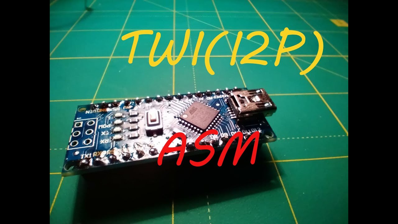 Дима Батарон. TWI(I2P) на AVR ASM.#1