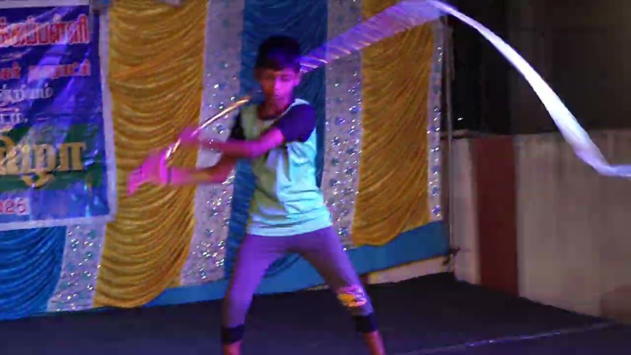 8 March 2026. Silambam performance 