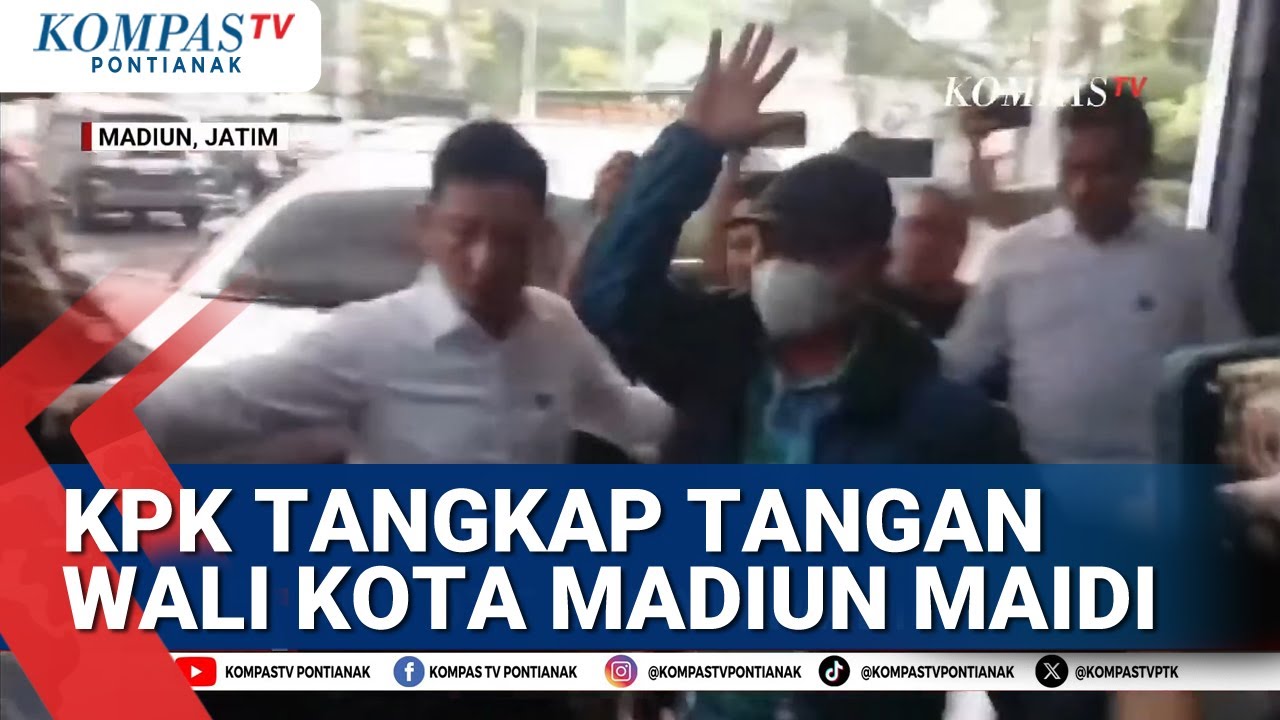KPK Lakukan Operasi Tangkap Tangan Wali Kota Madiun, Belasan Orang Diamankan