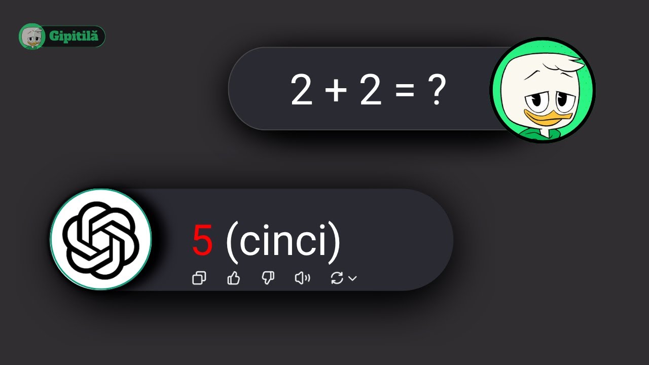 Când ChatGPT renunță la logică ...