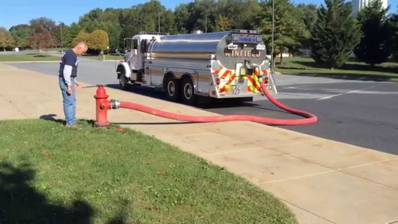 Tanker 14 - One-Person Fill Operation at a Fire Hydrant